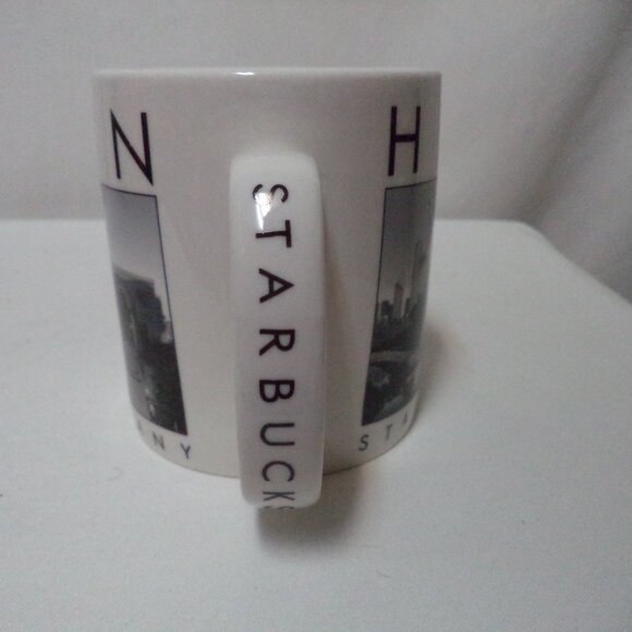 Starbucks City Scene 2015 Collection HOUSTON Barista Series Cup Mug micro dish - Picture 8 of 12
